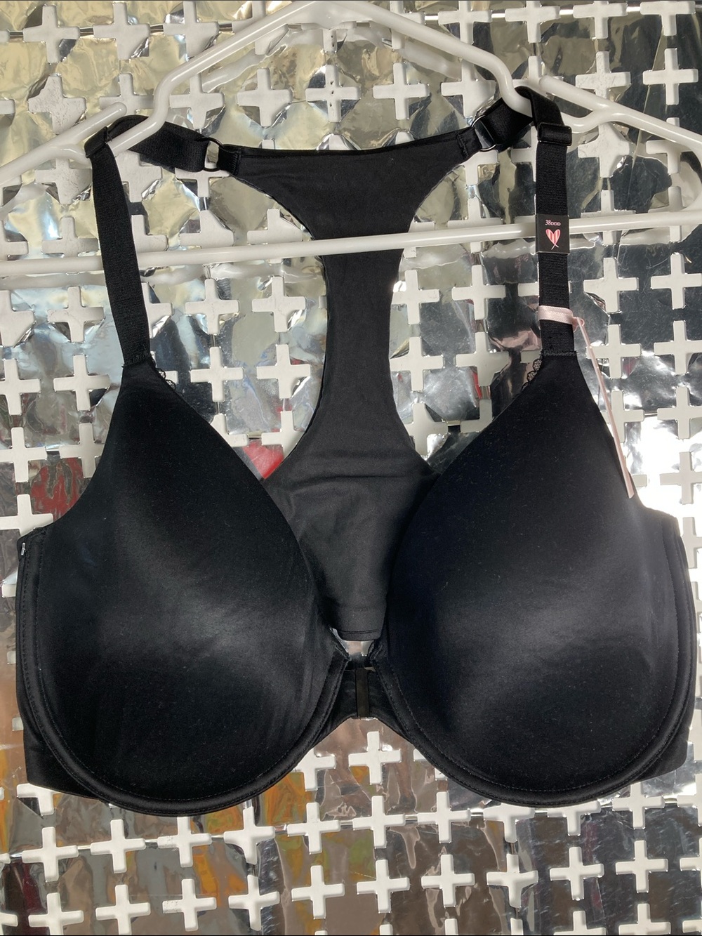 Victoria's Secret Black Racerback T-Shirt Bra